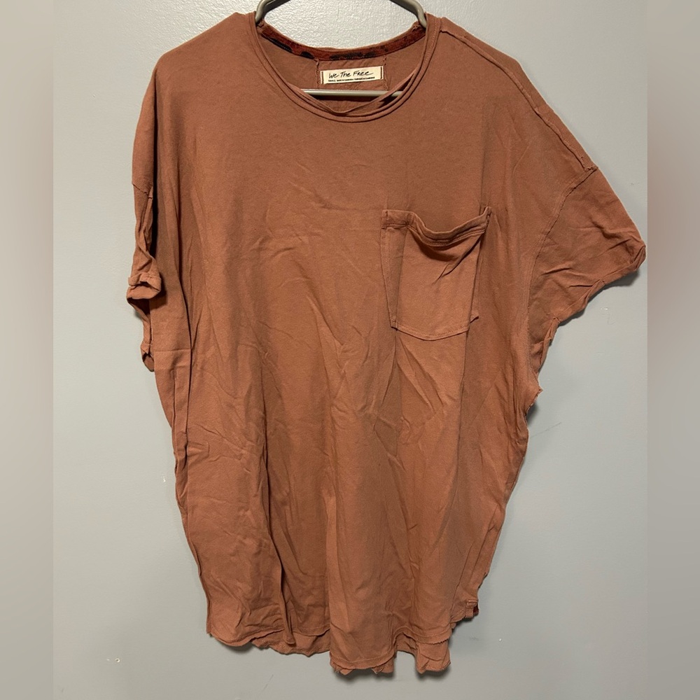 Free people scoop hem shirt